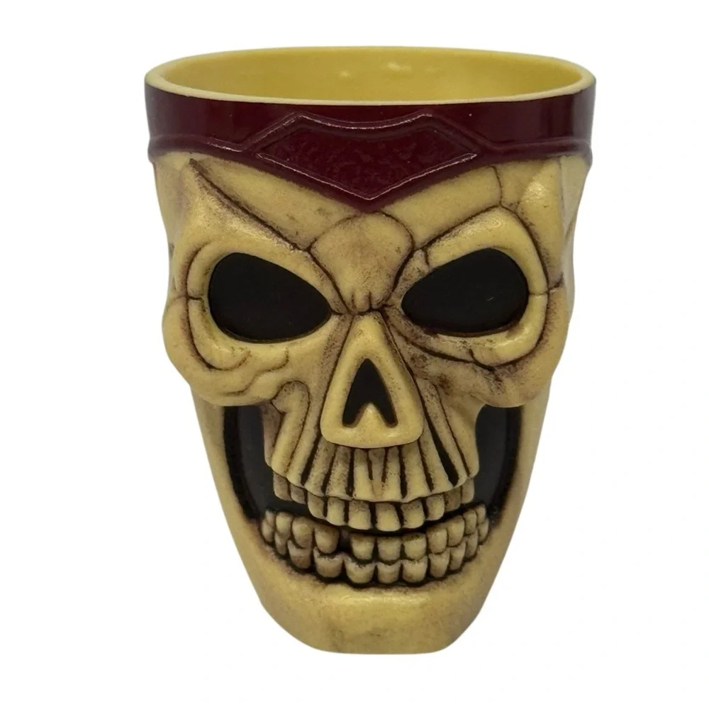 Vintage Easter Unlimited Skull Halloween Shot Glasses Set Of 4 (2.25